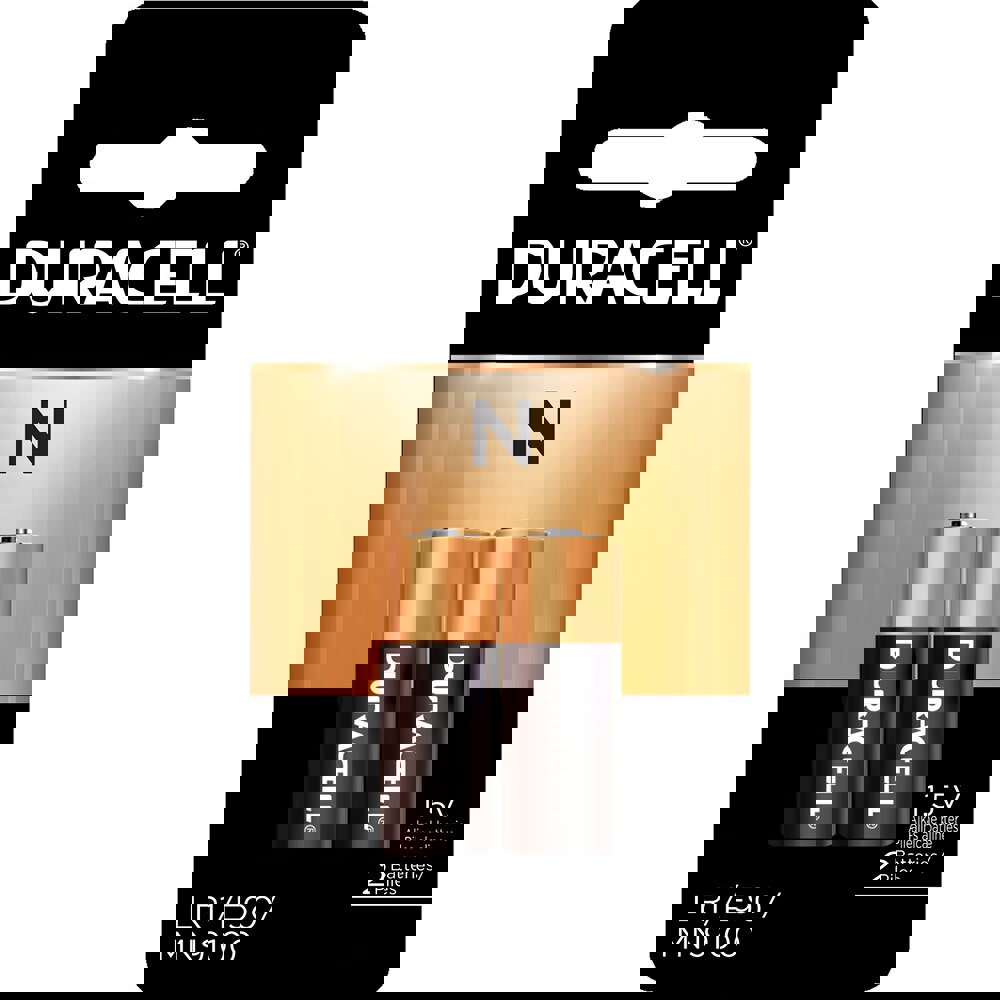 Pack of 2 Size N, Alkaline, Standard Batteries